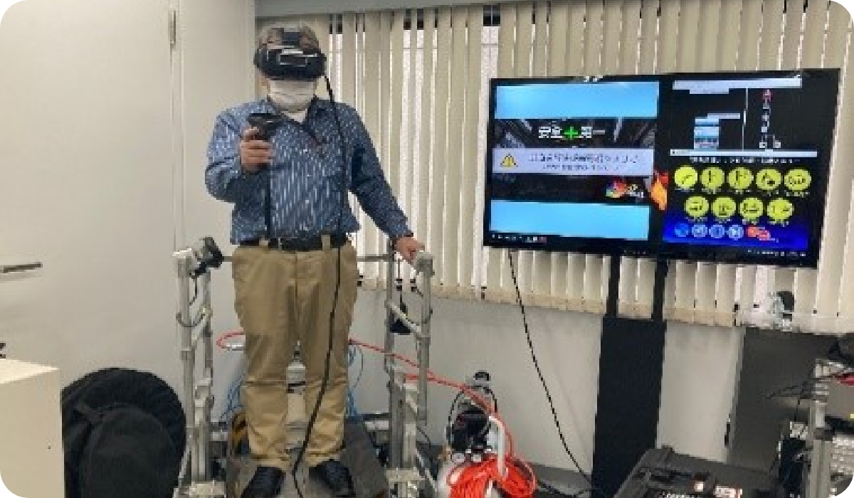 VR災害体感イメージ